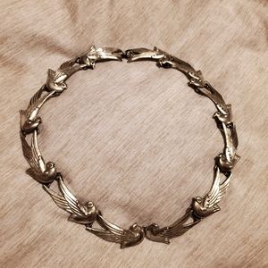 Los Castillo silver wedding necklace